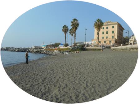 Immagine della spiaggia pulita
