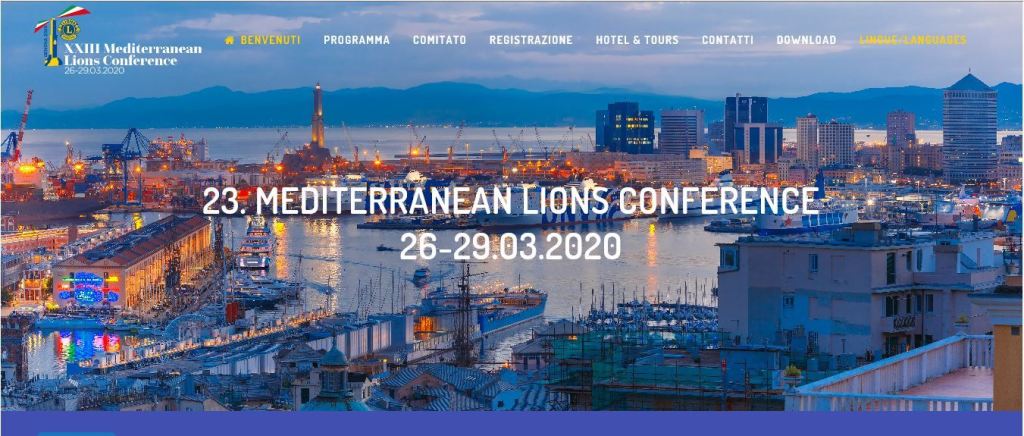 Benvenuti alla Conferenza del Mediterraneo