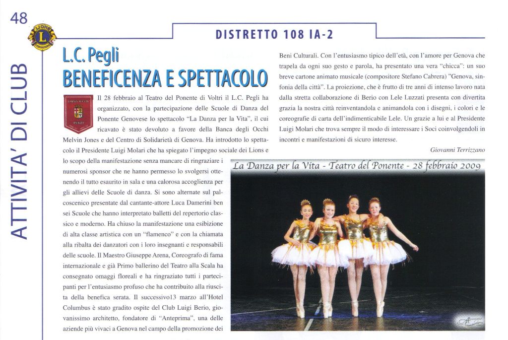 Articolo rivista