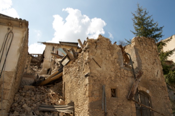 Terremoto a Villa Sant'Angelo