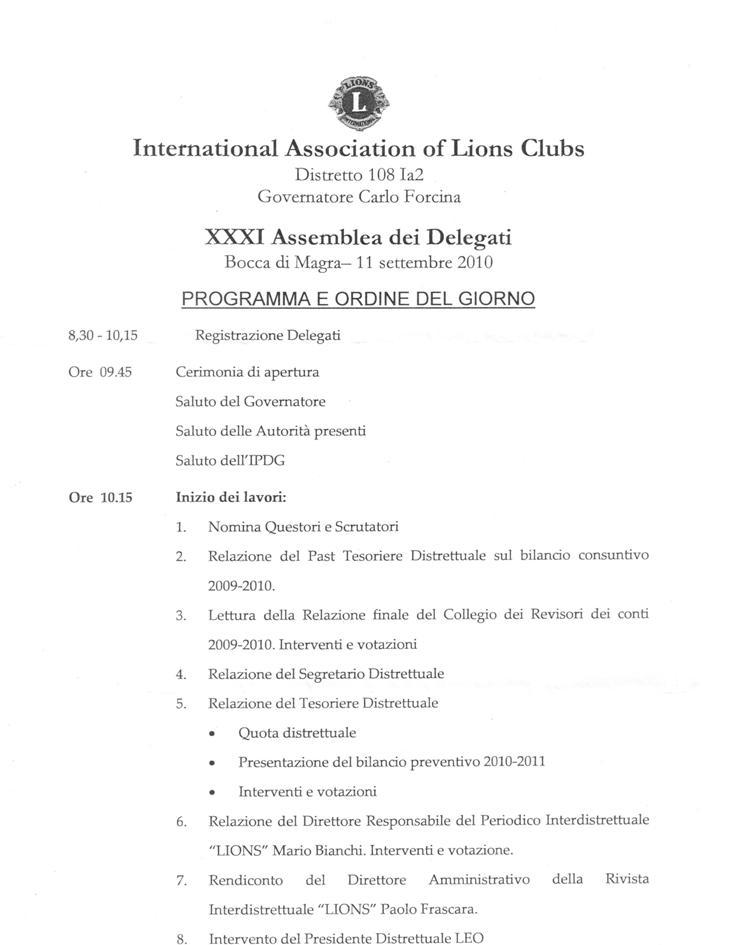 Programma pagina 1