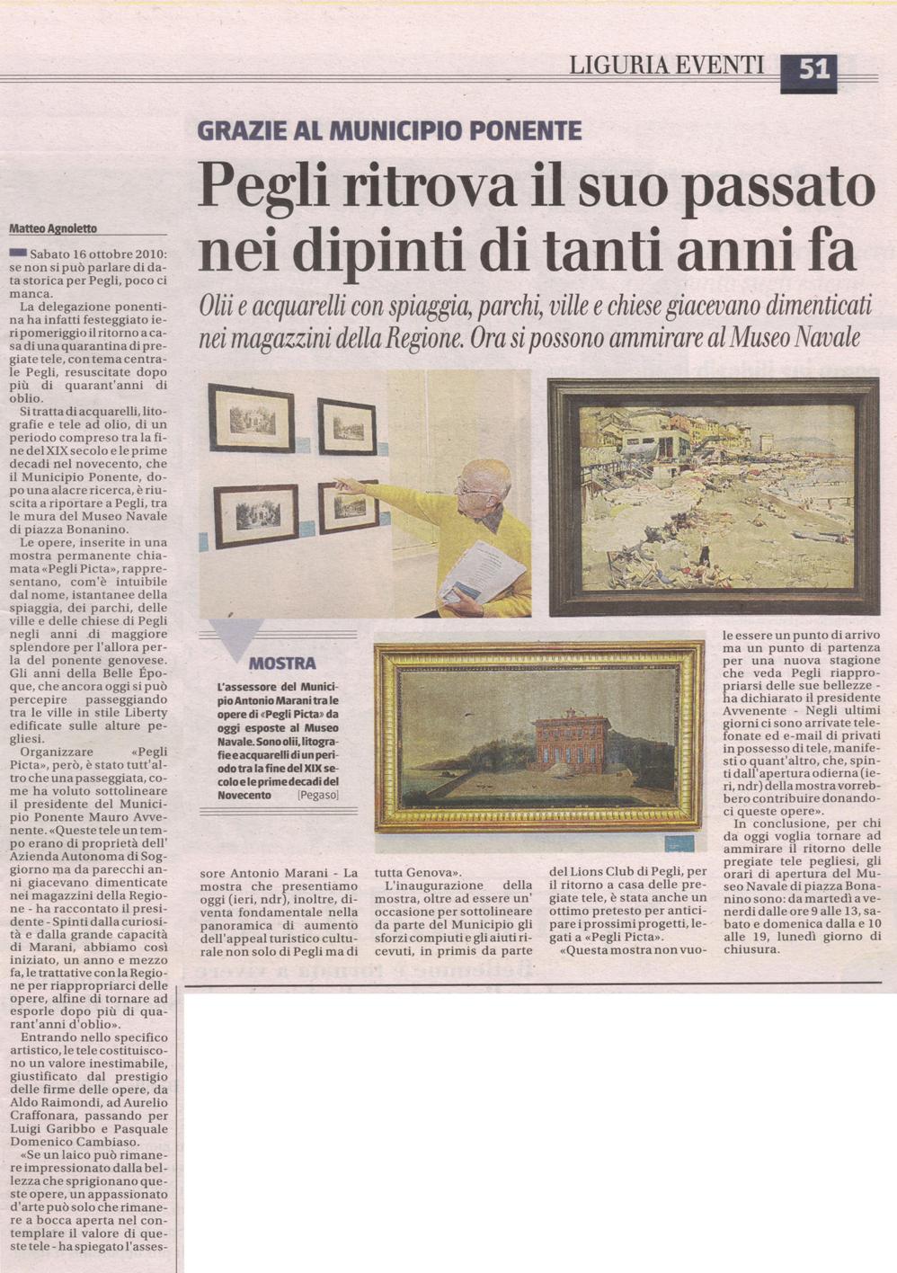Articolo da Il Giornale