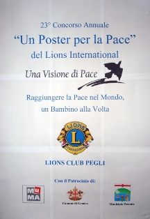 Manifesto Poster per la Pace