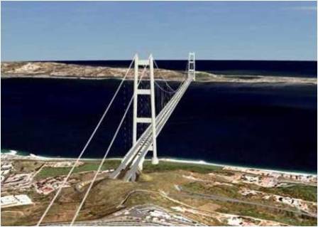 Il ponte sullo Stretto di Messina