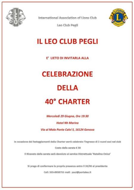 Invito alla Charter