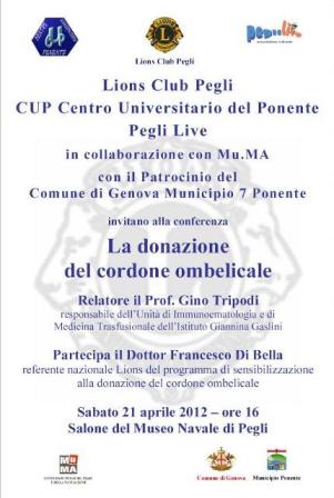 Locandina Cordone Ombelicale