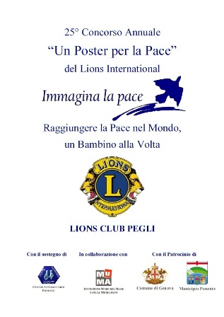 Locandina Mostra Poster per la Pace