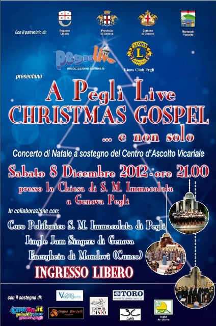 Locandina Concerto 8 dicembre 2012