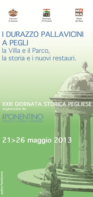 Depliant Giornata Storica Pegliese 2013