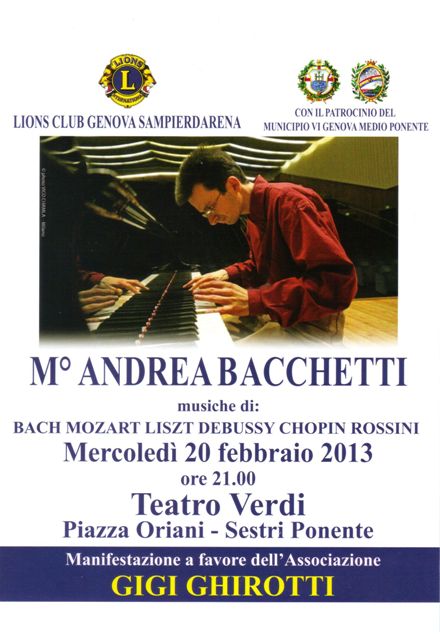Locandina Concerto Maestro Andrea Bacchetti