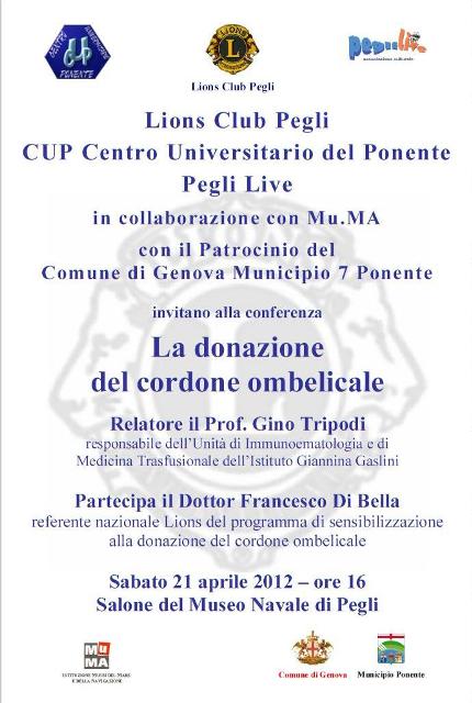 Locandina Cordone Ombelicale