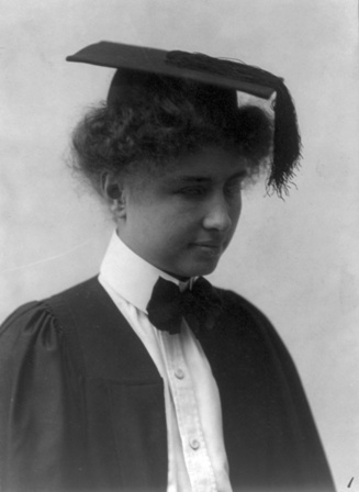 Helen Keller il giorno della laurea