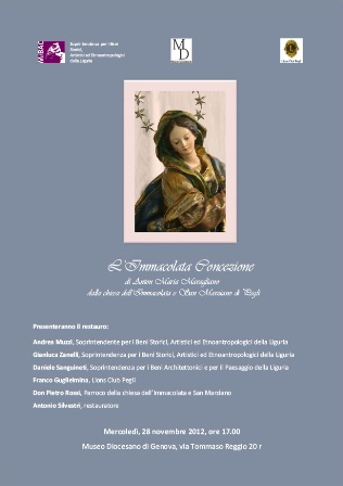 Locandina Madonnina Immacolata