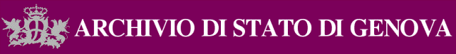 Logo Archivio di Stato di Genova