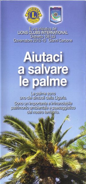 Aiutaci a salvare le palme