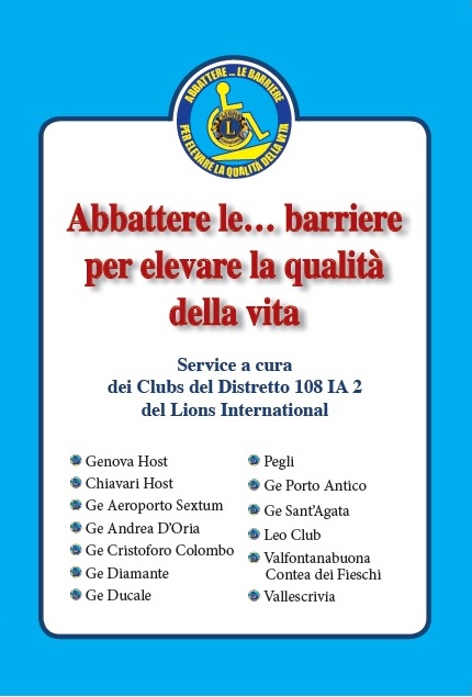 Copertina Abbattere le barriere